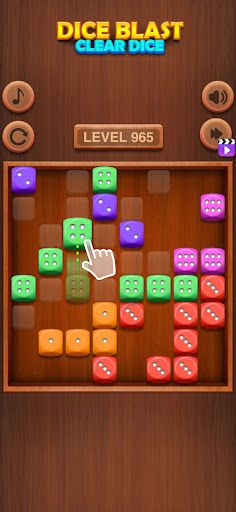 Dice Blast - Clear Dice Puzzle - Screenshot 1