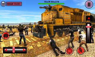 US Army Train Zombie Shooting - Screenshot 2