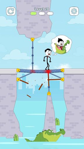 Bridge Stickman - Love Rescue - Screenshot 3
