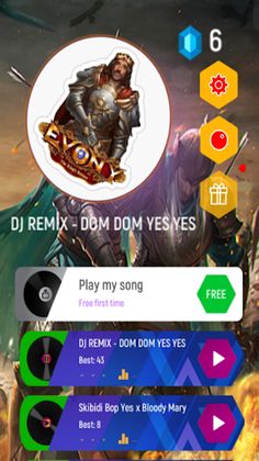 Evony King Tiles Hop - Screenshot 1