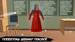 Scary Granny Math Teacher - Sc - Screenshot 3