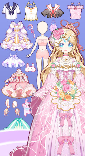 Anime Princess Dress Up Game - Screenshot 3