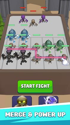 Merge monster: survival zombie - Screenshot 1