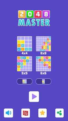2048 Master 2023 - Screenshot 1