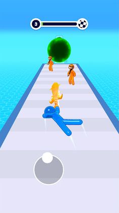 Stickman Ragdoll Run - Screenshot 1