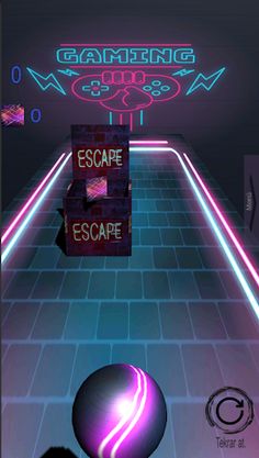 Neon Basket - Screenshot 1