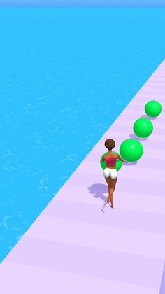 Gym Ball Runner - Screenshot 1