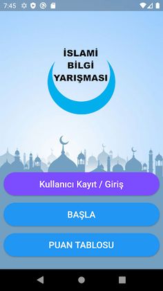 İslami Bilgi Yarışması - Screenshot 1