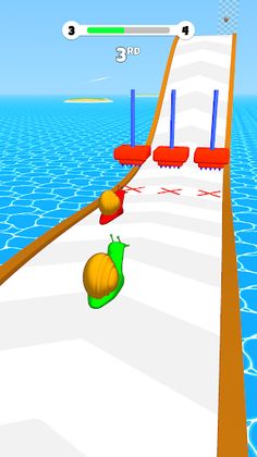 Snail Run Race - Screenshot 1