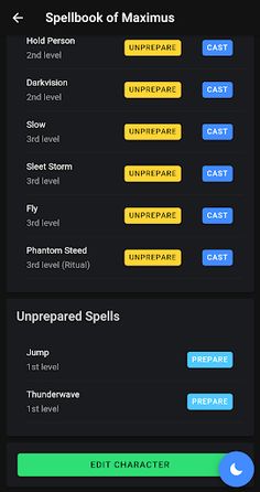 Random 5e Spellbooks - Screenshot 3