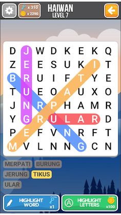 Belajar Mengeja Cari Perkataan - Screenshot 1