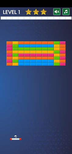 Galaxy Bricks Breaker - Screenshot 1