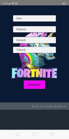 Kshiraj Fortnite App - Screenshot 4