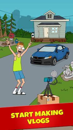 Van - Idle Vlogger - Screenshot 1