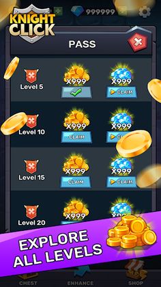 Knight Click :Simple RPG - Screenshot 3