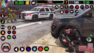 Police Car Driving Prado Car - Screenshot 3
