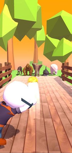 Animal Bowling 3D - Screenshot 2