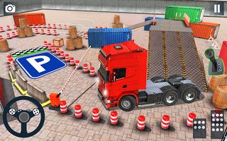 Hard Truck Parking Truck Games - Screenshot 1
