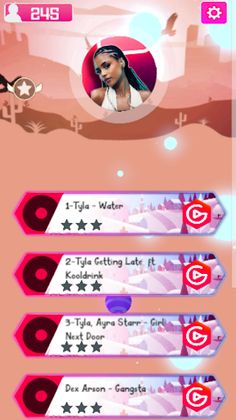 Tyla water Tiles Hop - Screenshot 1