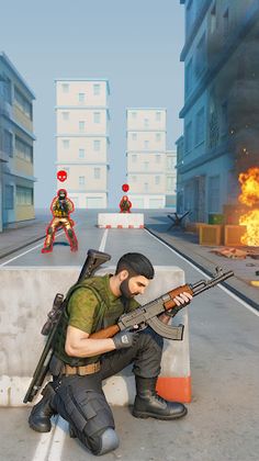 Combat Ops: Gun Shooting Games - Screenshot 1