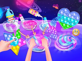 Galaxy Slime & Pop it - Screenshot 3