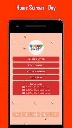 Quick HEARTS Game - Screenshot 1