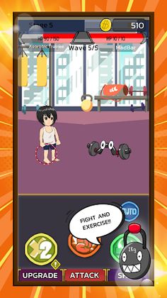 Idle Fight x Gym - Screenshot 2