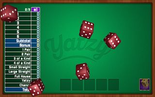 Yatzy Dice Game - Screenshot 2