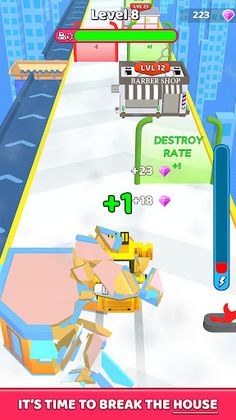 Bulldozer Digger Run - Screenshot 2