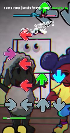 Scary FNF Wooly and Amanda Mod - Screenshot 2