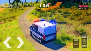 Police Van Gangster Chase Game - Screenshot 1