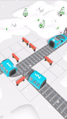 Rail Puzzle - Screenshot 3