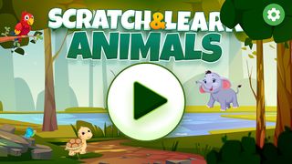 Scratch & Color Jungle Animals - Screenshot 1