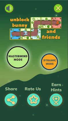 Unblock the Ball: Bunny game - Screenshot 1