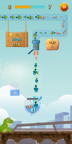 Save The Fish - Fishbone: Fish - Screenshot 1