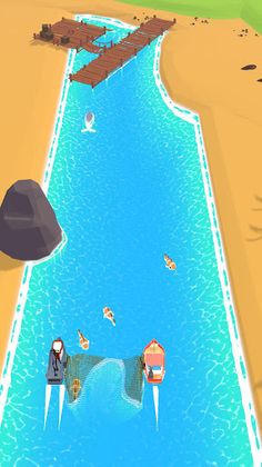 Fishing Net Run - Screenshot 2
