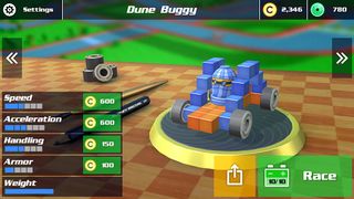 Blocky Racing - Screenshot 2