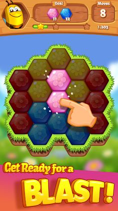 Bee Brilliant Blast - Screenshot 2