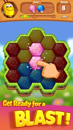 Bee Brilliant Blast - Screenshot 2