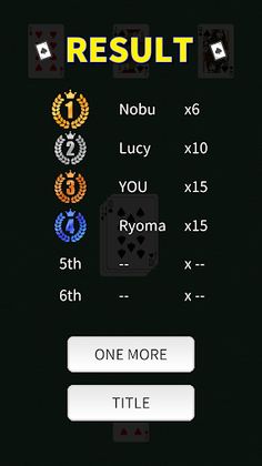 Pig tail game(Cards Game) - Screenshot 3