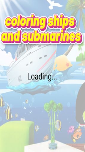 coloring ships and submarines - Screenshot 3