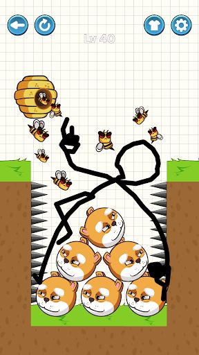 Draw to Save: Save The Puppy - Screenshot 2