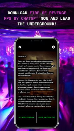 Fire of Revenge RPG by ChatGPT - Screenshot 3