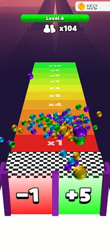 Going Balls- Clone Run - Screenshot 1