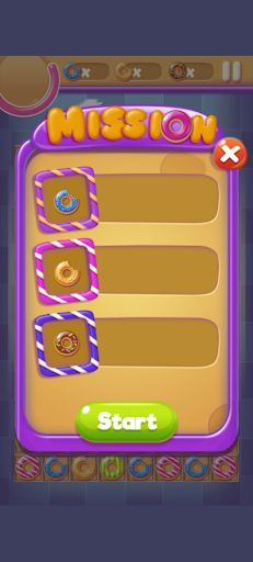 Delicious Donut Puzzle - Screenshot 1