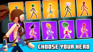 Stick Block Fighting Craft War - Screenshot 2