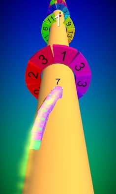 Helix Snake Block-Double Jump - Screenshot 1