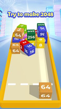 Cube 2048: 3D Puzzle Game - Screenshot 4