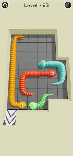 Tangled Snakes: 3D Puzzle Game - Screenshot 2