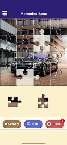 Mercedes-Benz Love Puzzle - Screenshot 2